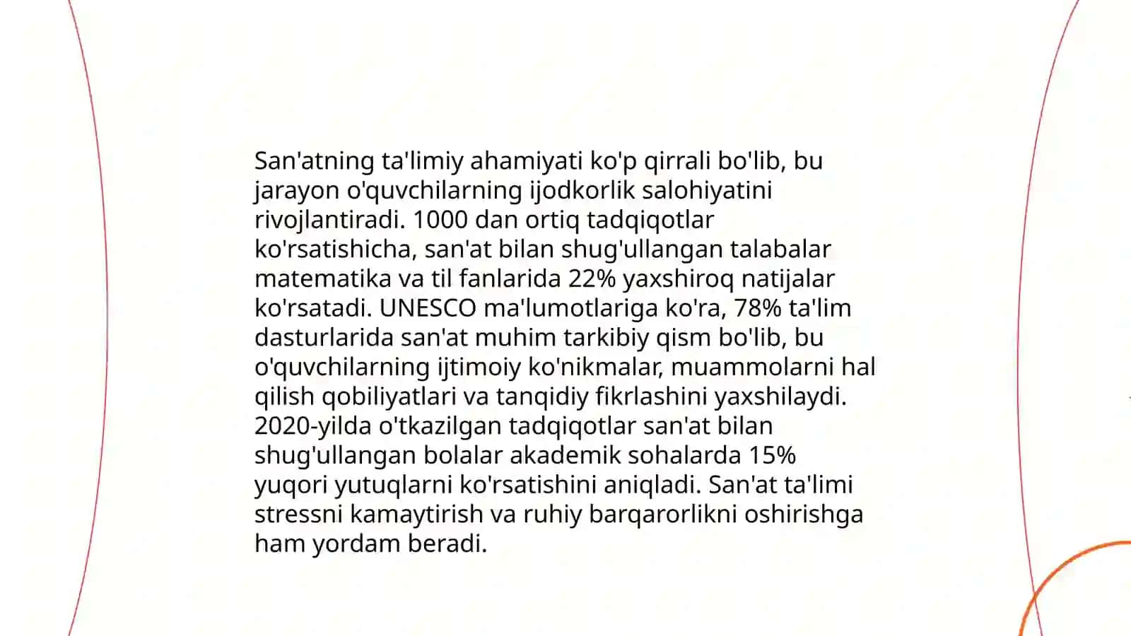 Yangi ma'naviy makonni yaratishda madaniyat va san'atning ijtimoiy funksiyasi 4