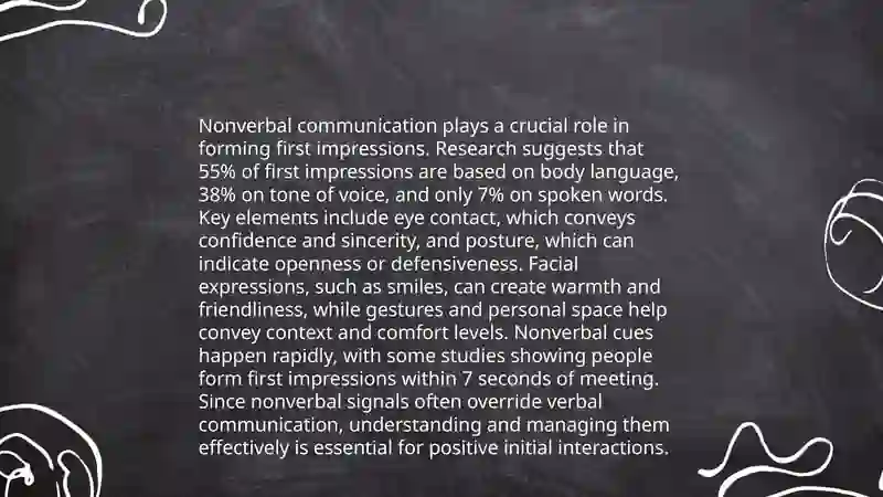 First impression 4