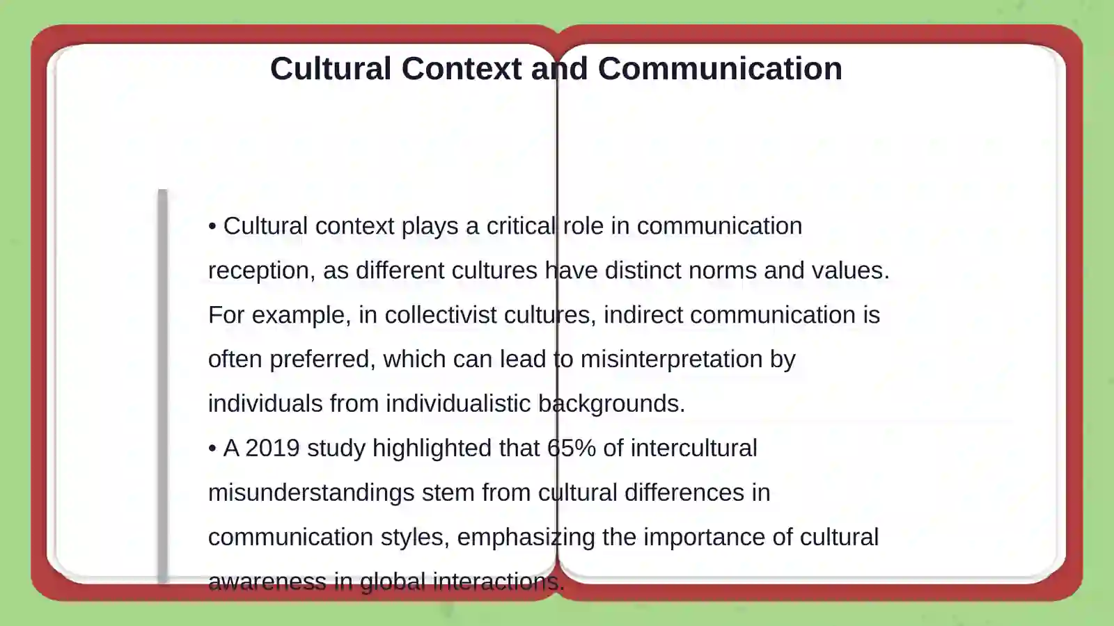 Factors affecting how communication is received 4