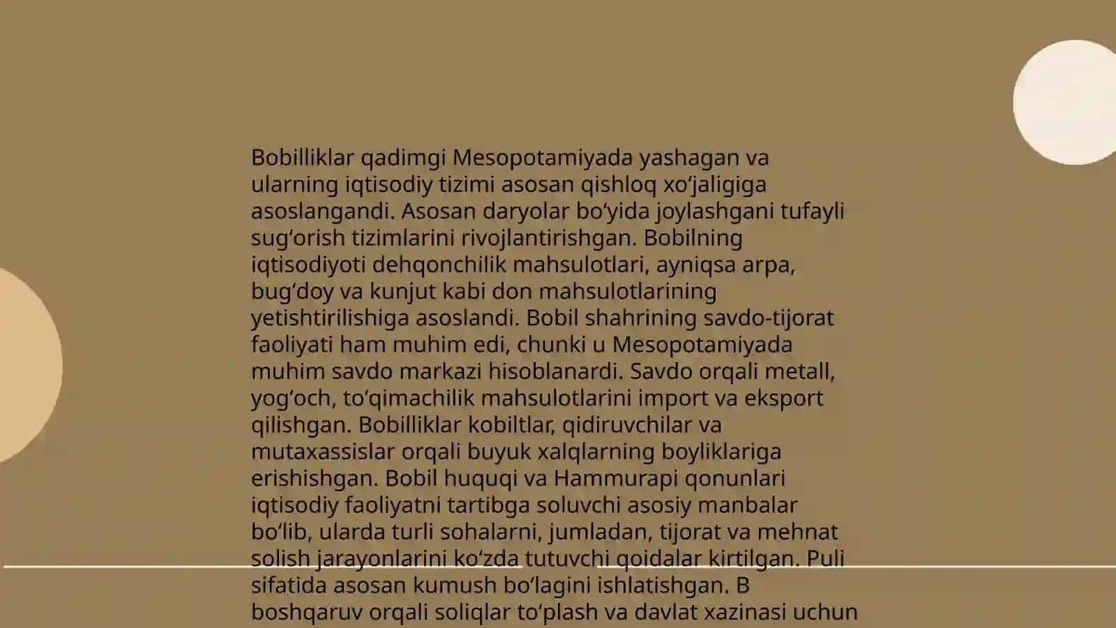 Qadimgi Misr iqtisodiy g'oyalari 4