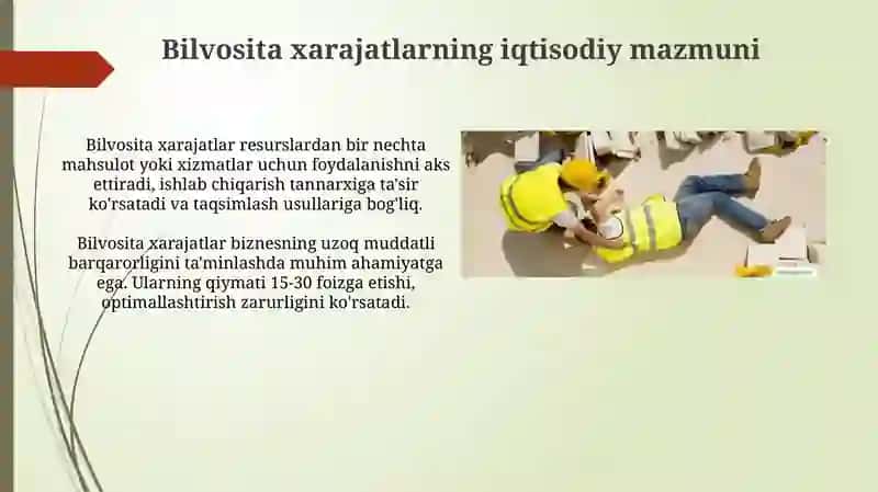 To'g'ridan-to'g'ri va bilvosita xarajatlar: ta'riflar, turlari va aniqlash usullari 4
