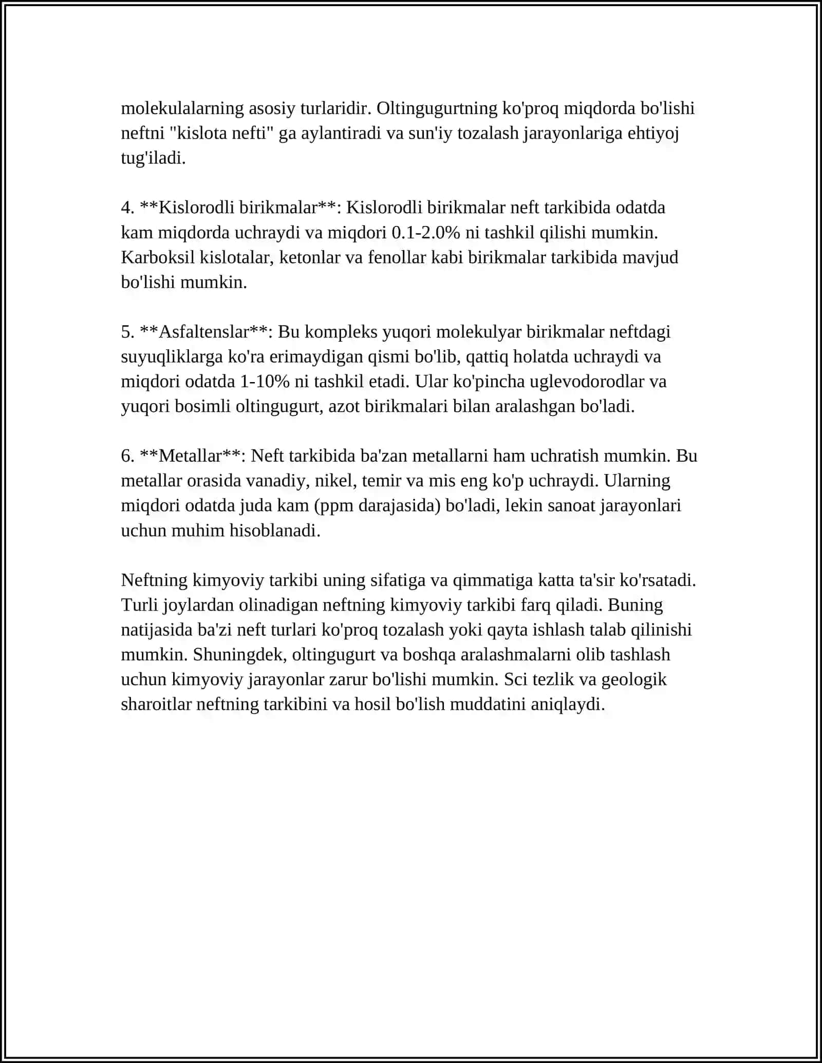 NEFT MAHSULOTLARI KIMYOSI 4