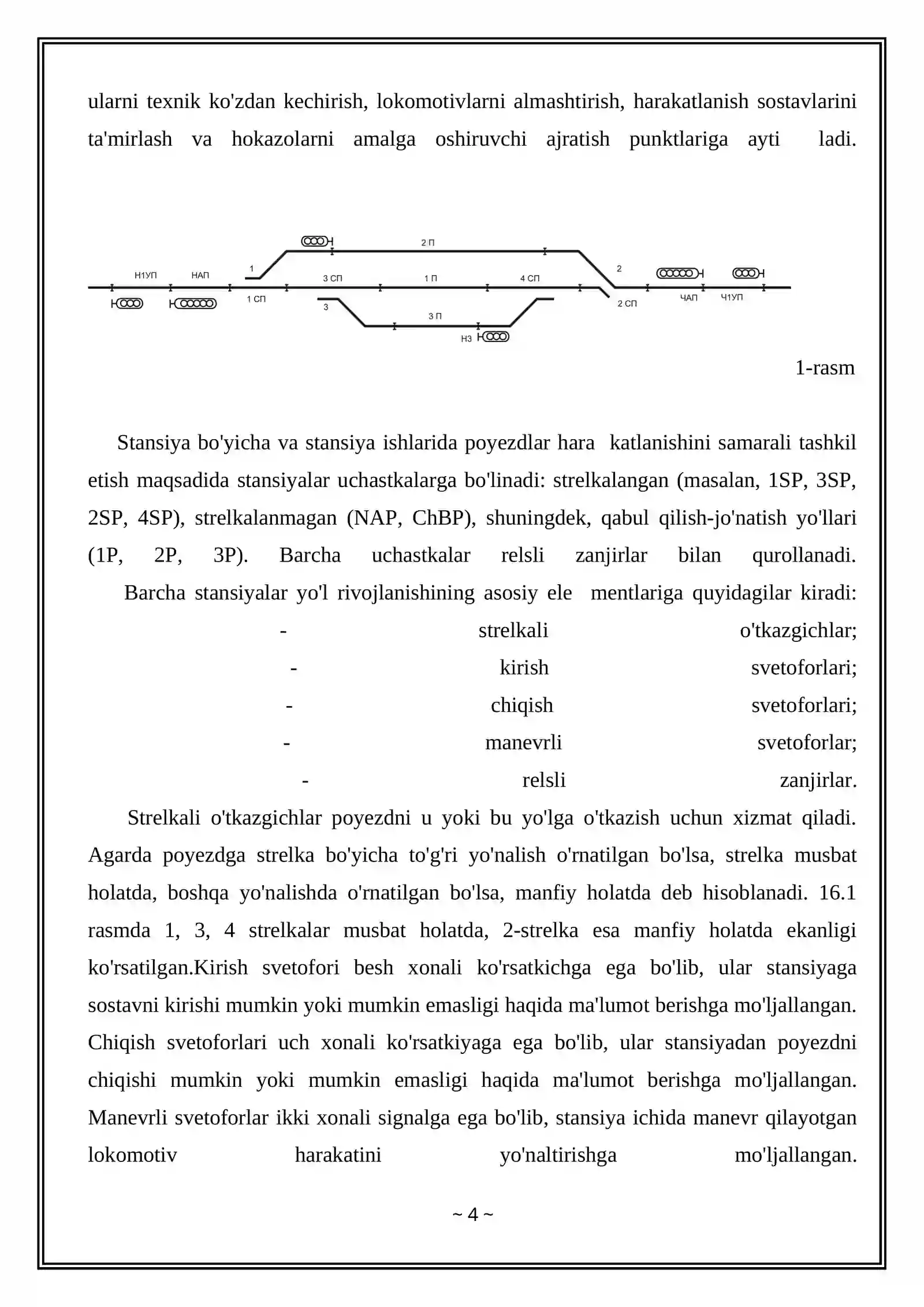 Transportda axborot tizimlari va texnologiyalari kafedrasi 4