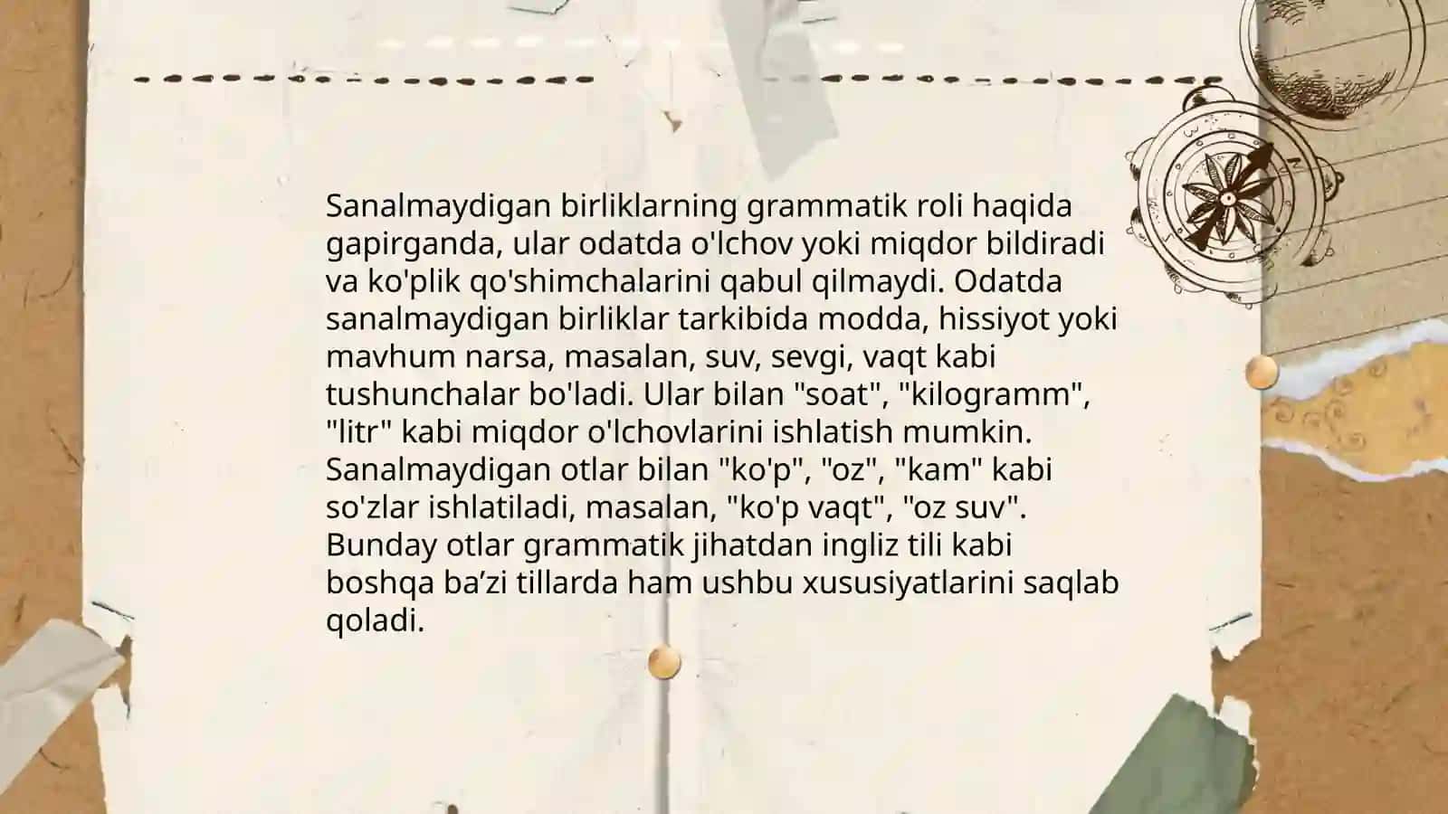 Sanalmaydigan birliklar 4