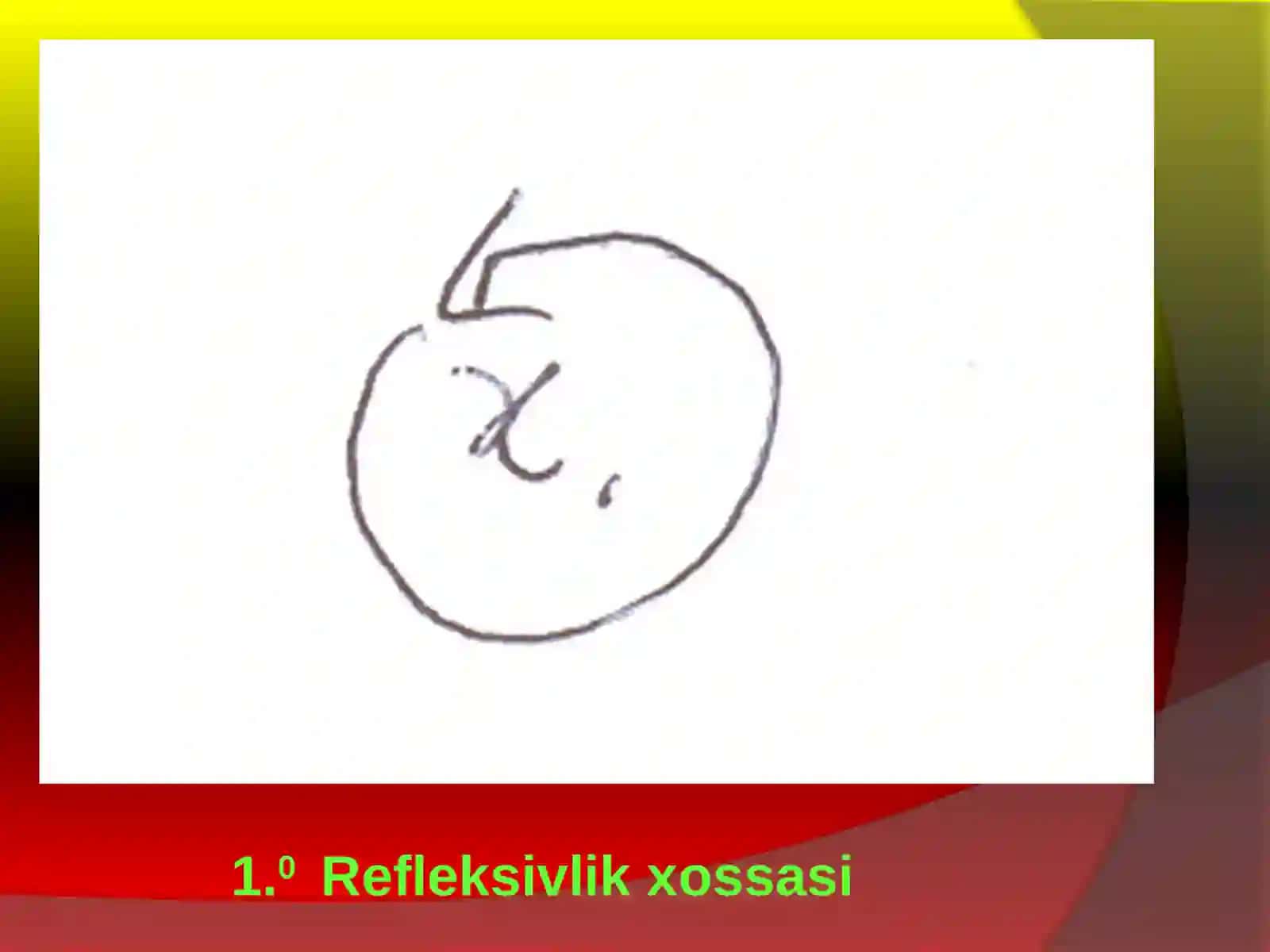 Munosabatning xossalari 4