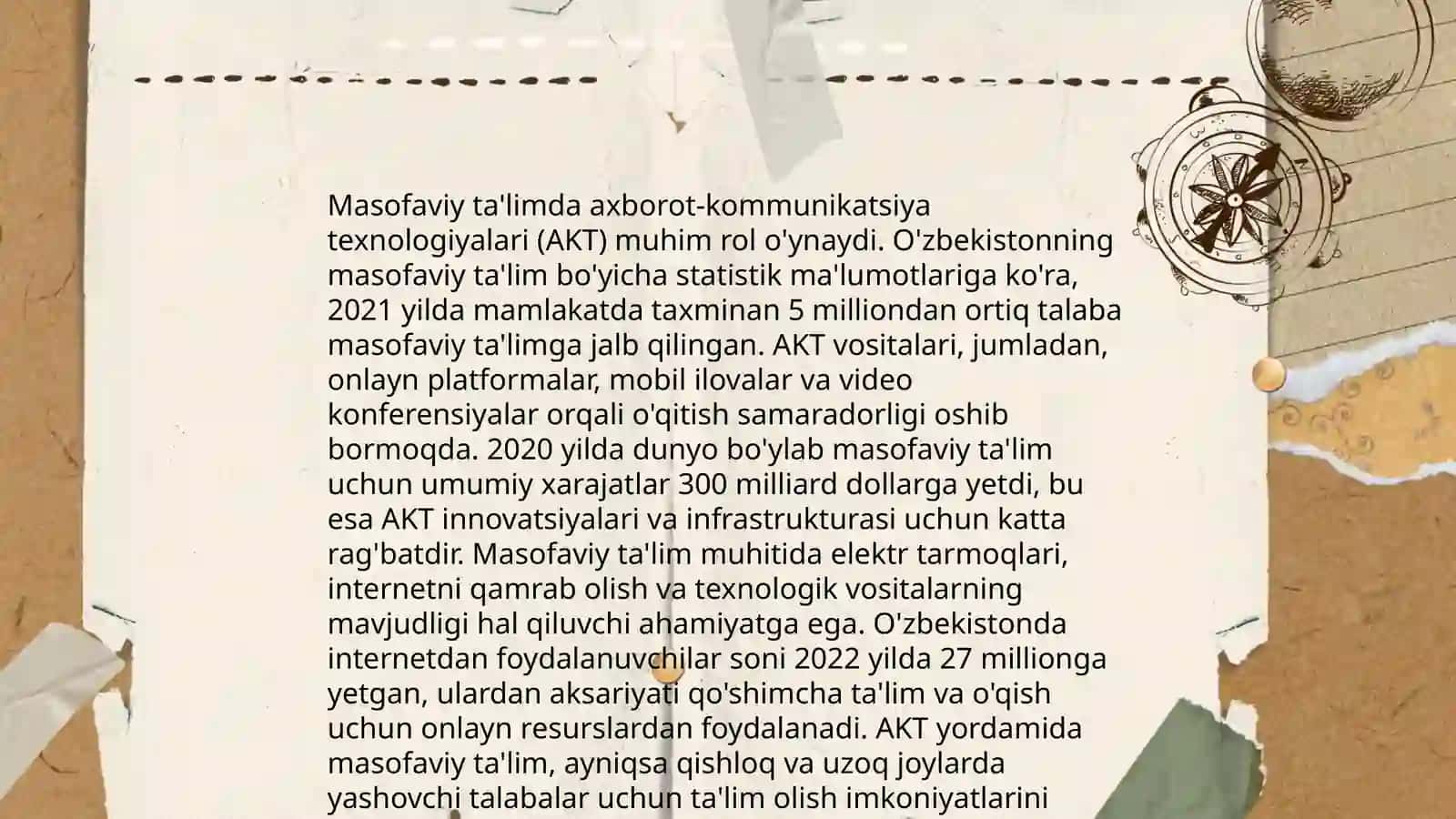 Masofaviy ta'lim texnologiyalari asosida òqitish 4