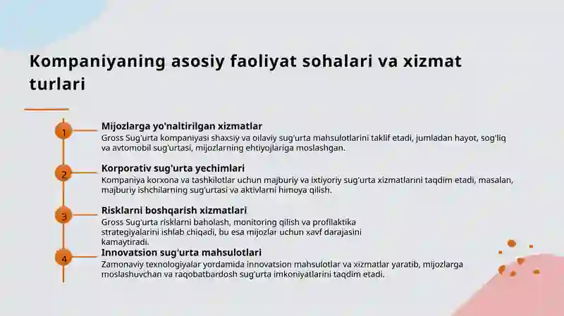 Gross Sug'urta Kompaniyasi 4