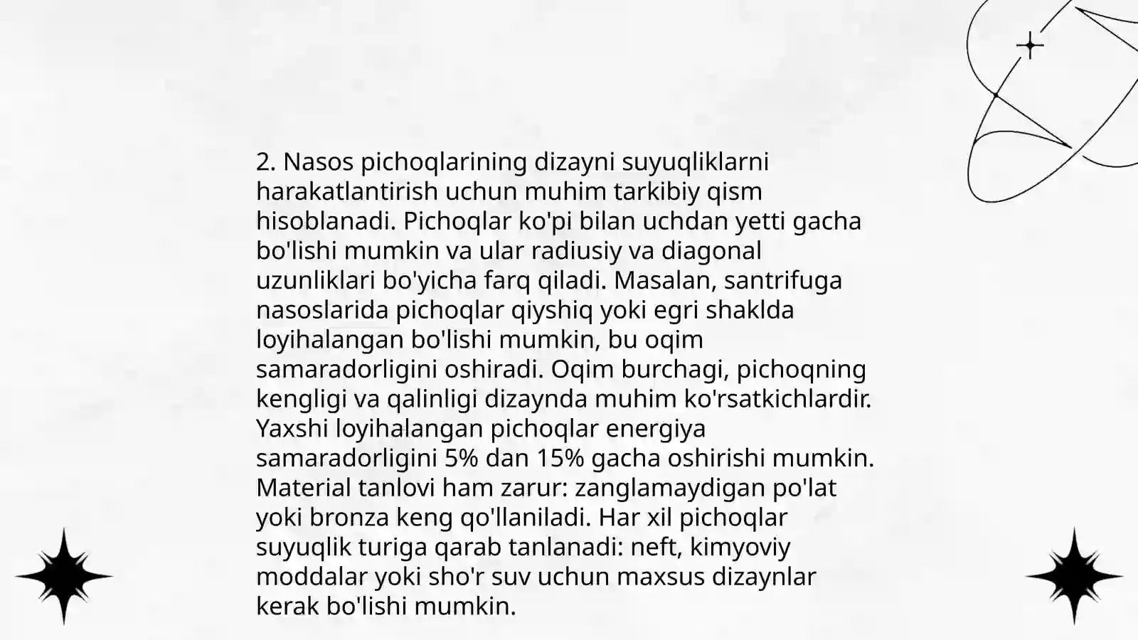 Verikal markazdan qochma nasoslar 4