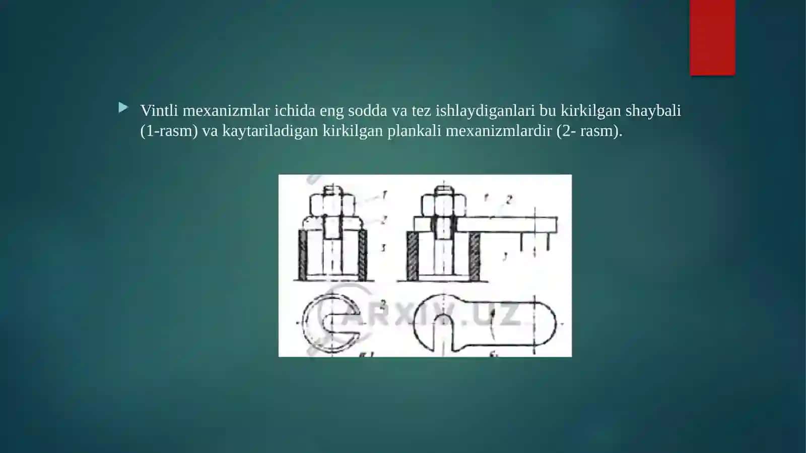 “Texnologik moslamalar tayyorlash va ishlab chiqarish” 4
