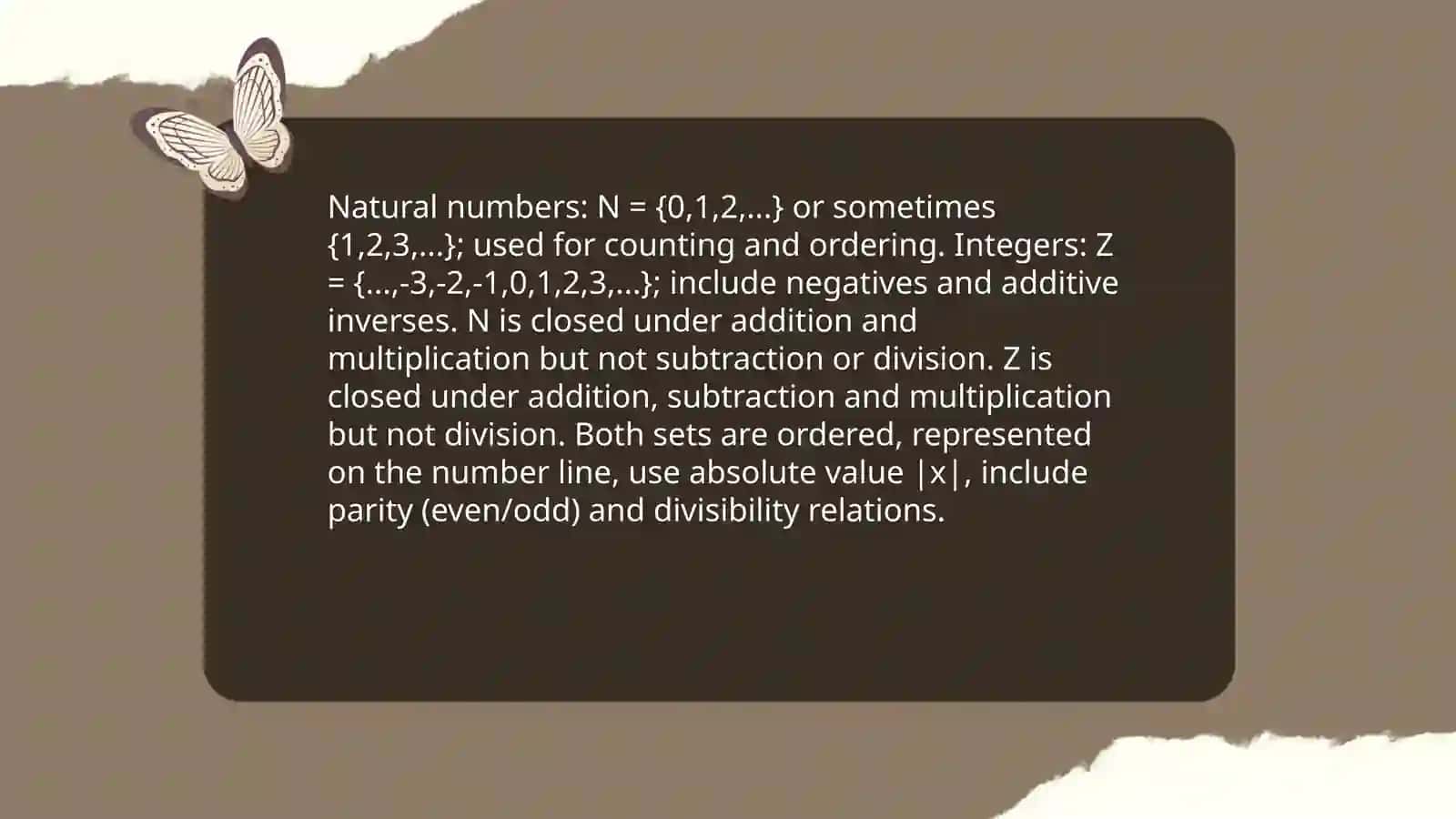Numbers and Statistics 4
