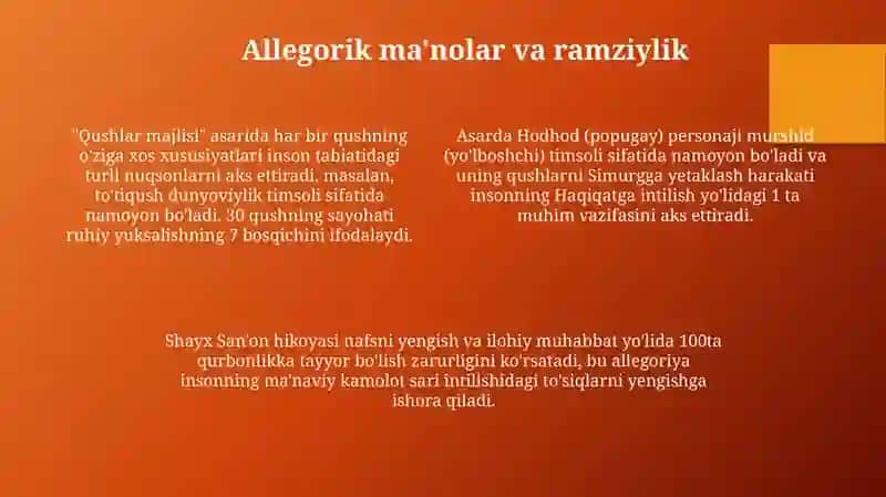 Nishotiyning"Qushlarmunozarasi"asartahlili 4