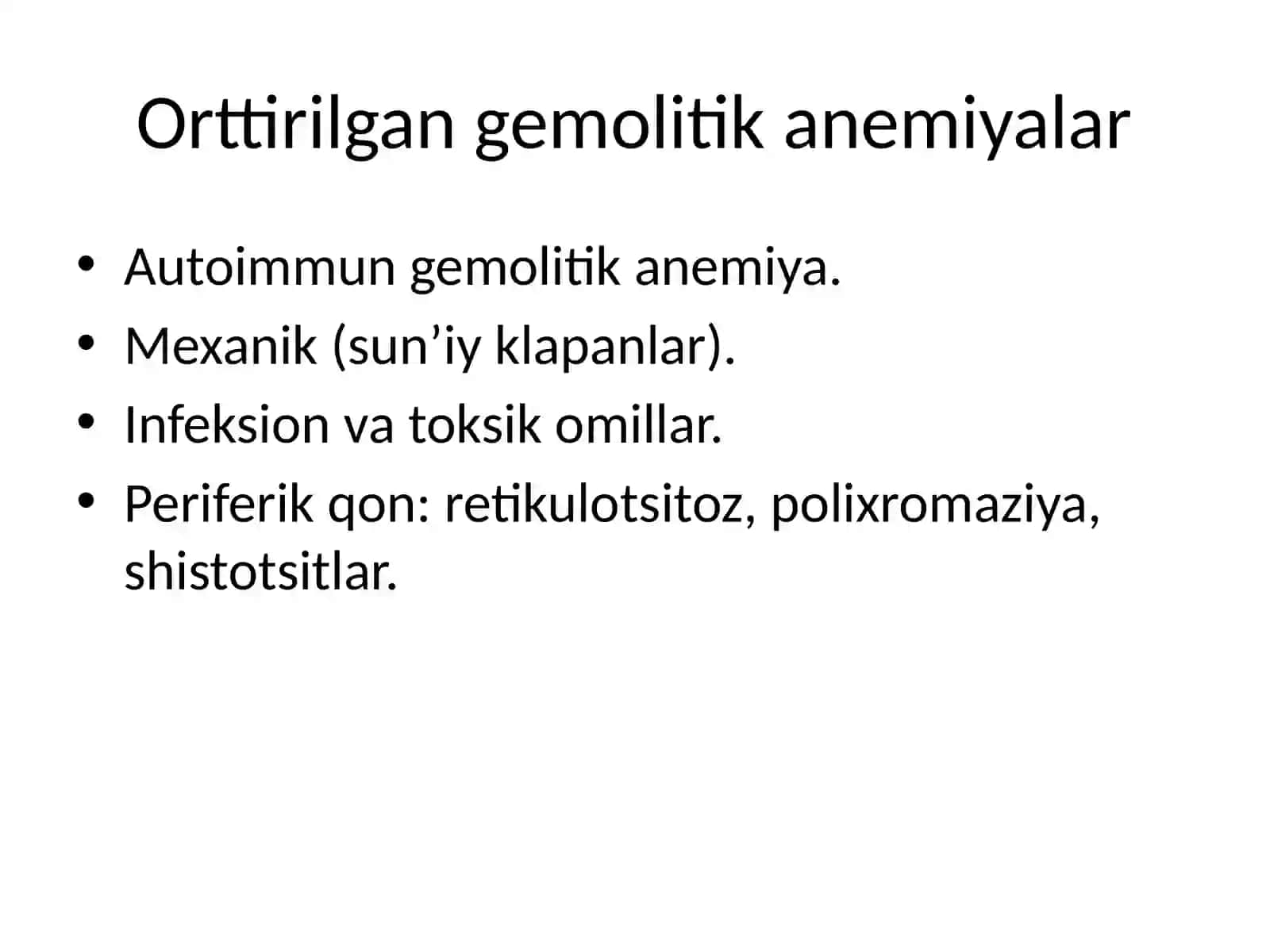 Gemolitik anemiya 4