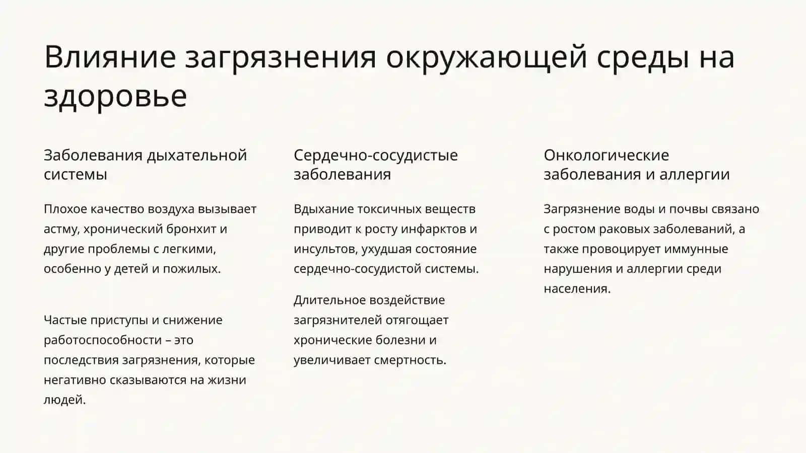 Охрана окружающей среды и улучшение условий жизни населения 4