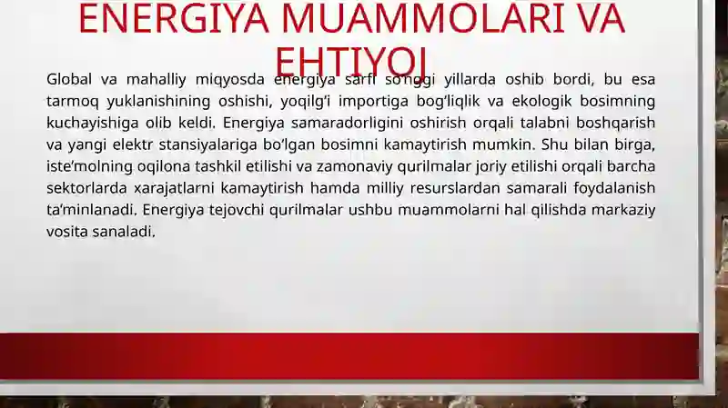 Energiya tejovchi qurilmalar 4