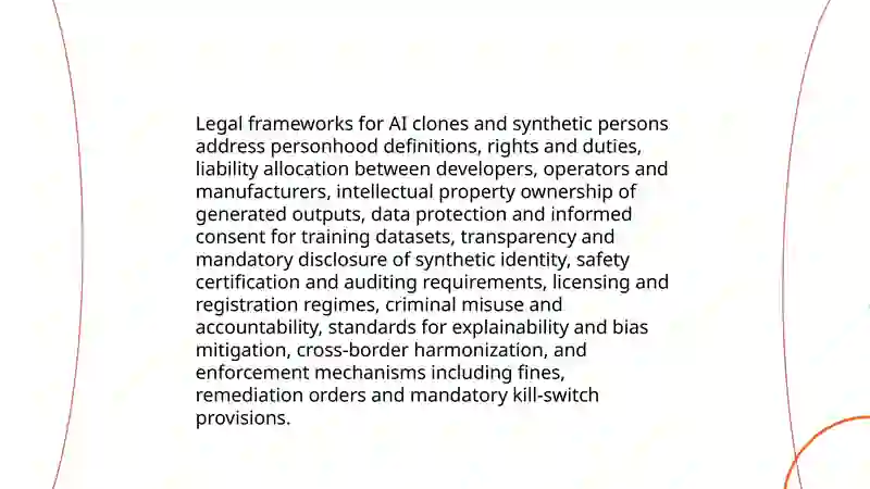 Future technology (optional robots, AI cloning) 4