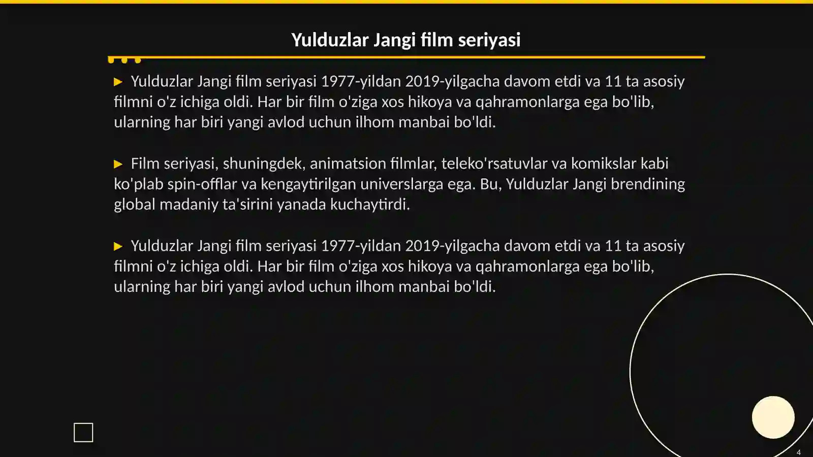 Yulduzlar Jangi 4