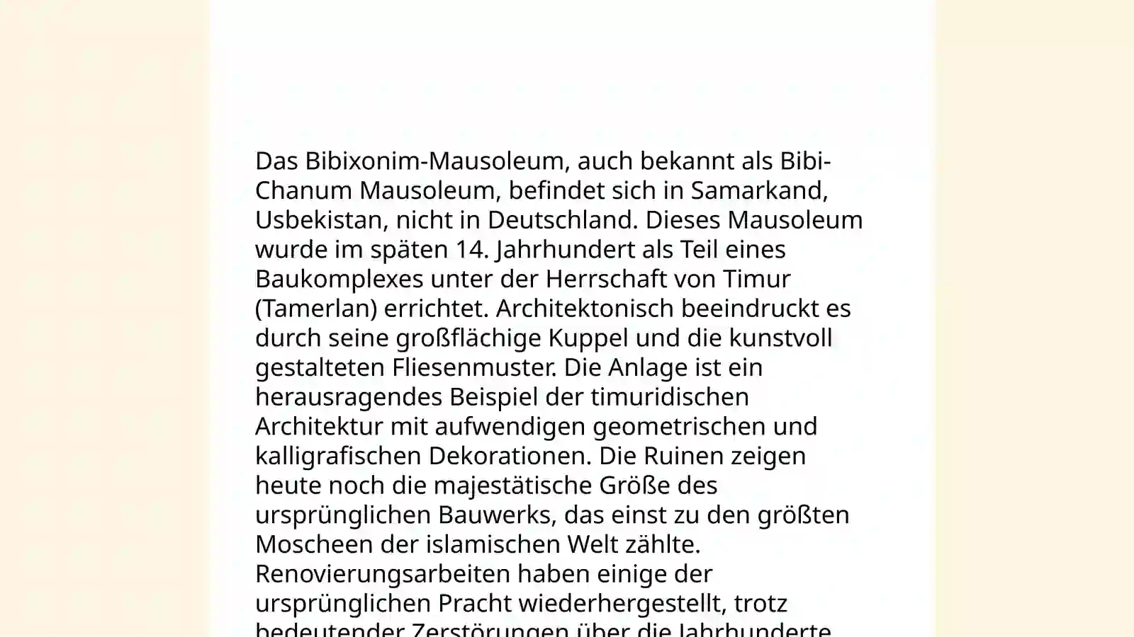 Bibixonim Maqbarasi 4
