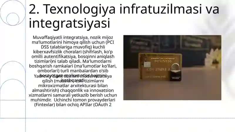 Innovatsion bank servisini tashkil etish asoslari 4