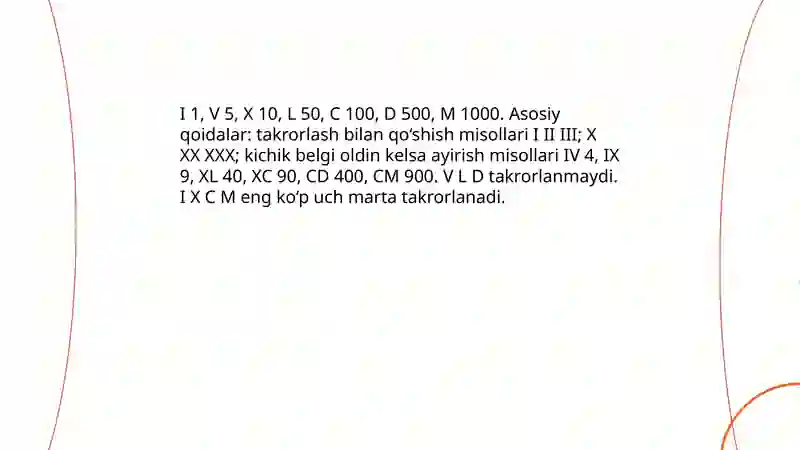 Rim sonlari 4