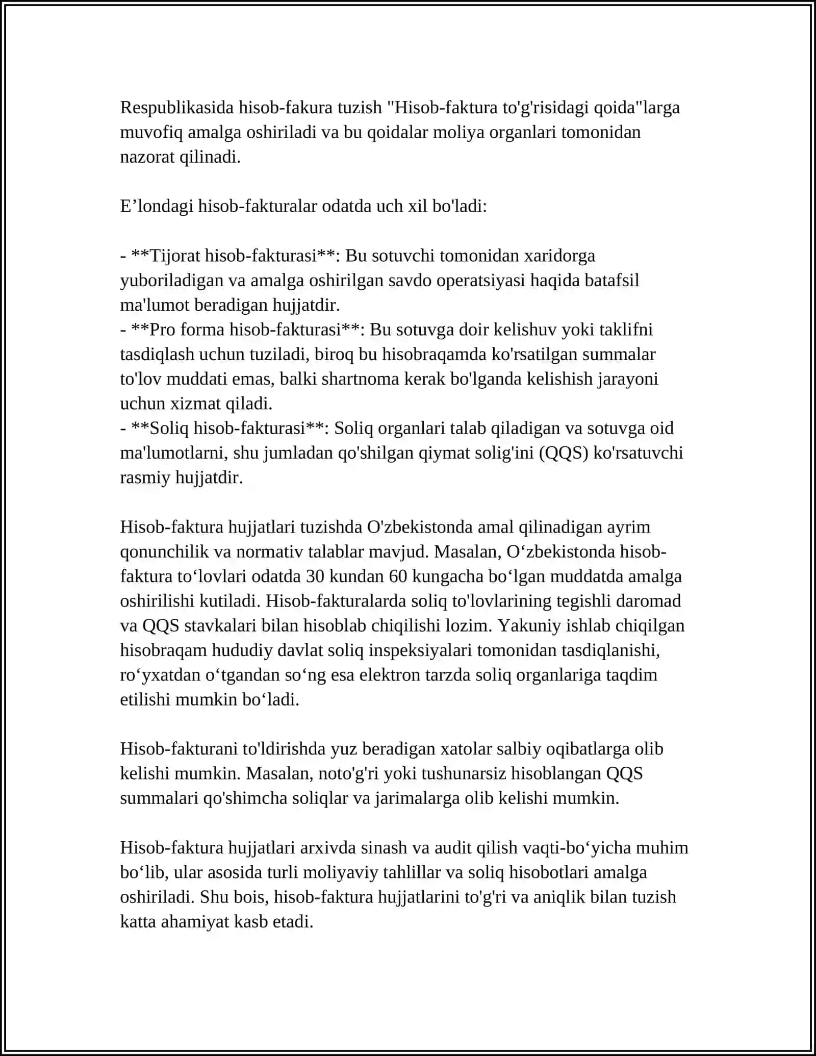 BUXGALTERIYA HUJJATLARINING TURLARI VA ULARNI TURKUMLASH 4