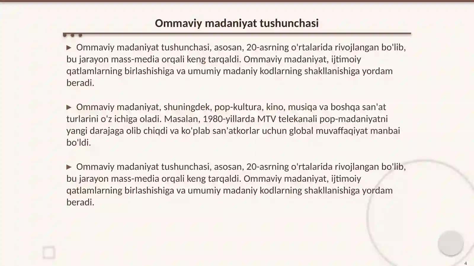 Ommaviy axborot vositalari ommaviy madaniyat va reklama 4