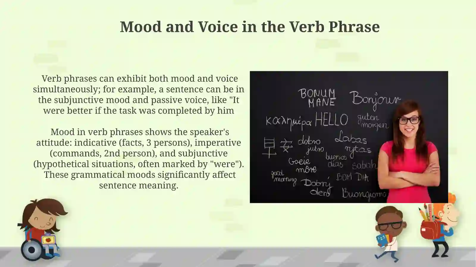 Verb phrase and it is grammatical category 4