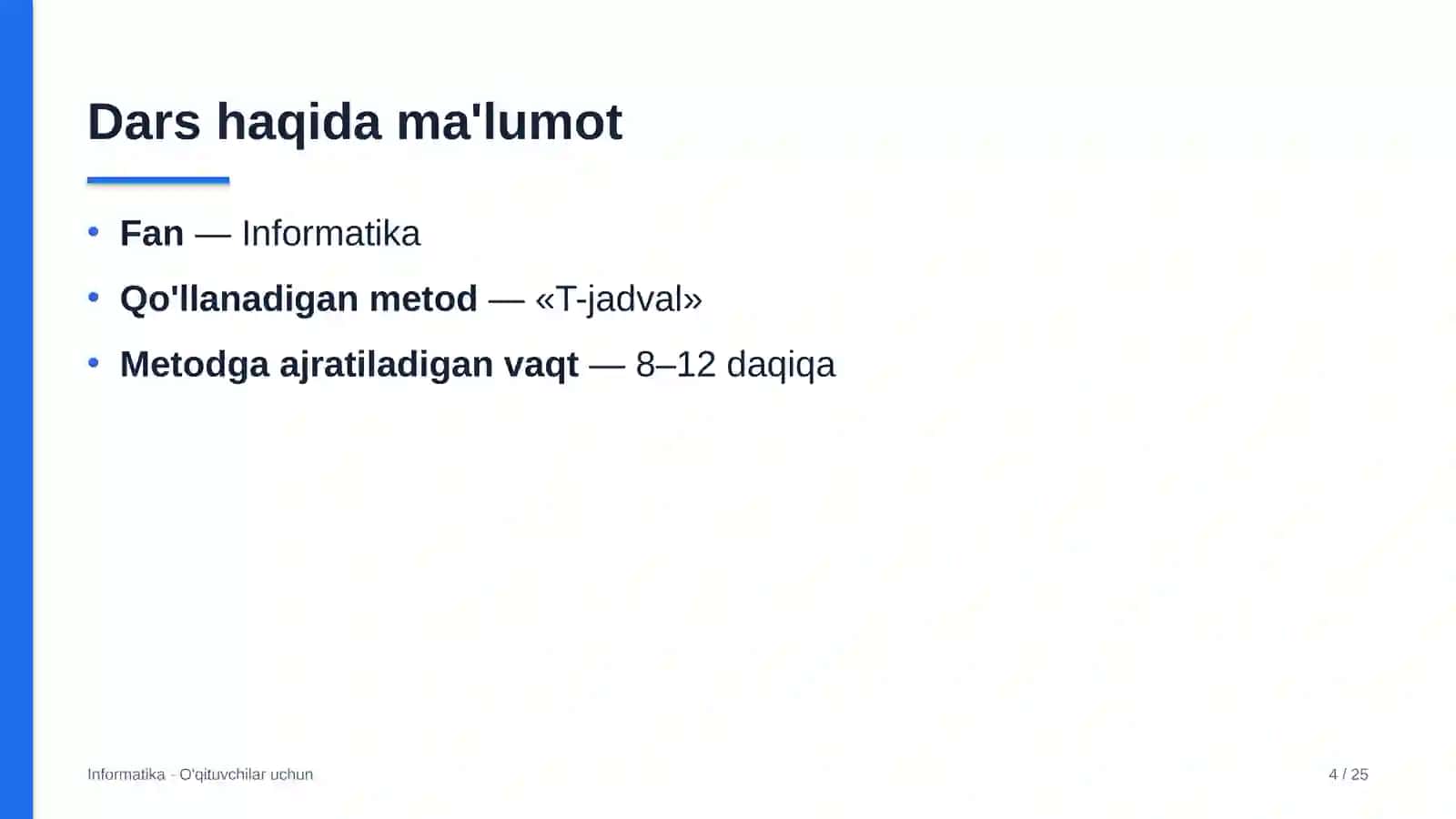 informatika darslarida t jadval metodidan foydalanish 8746 4
