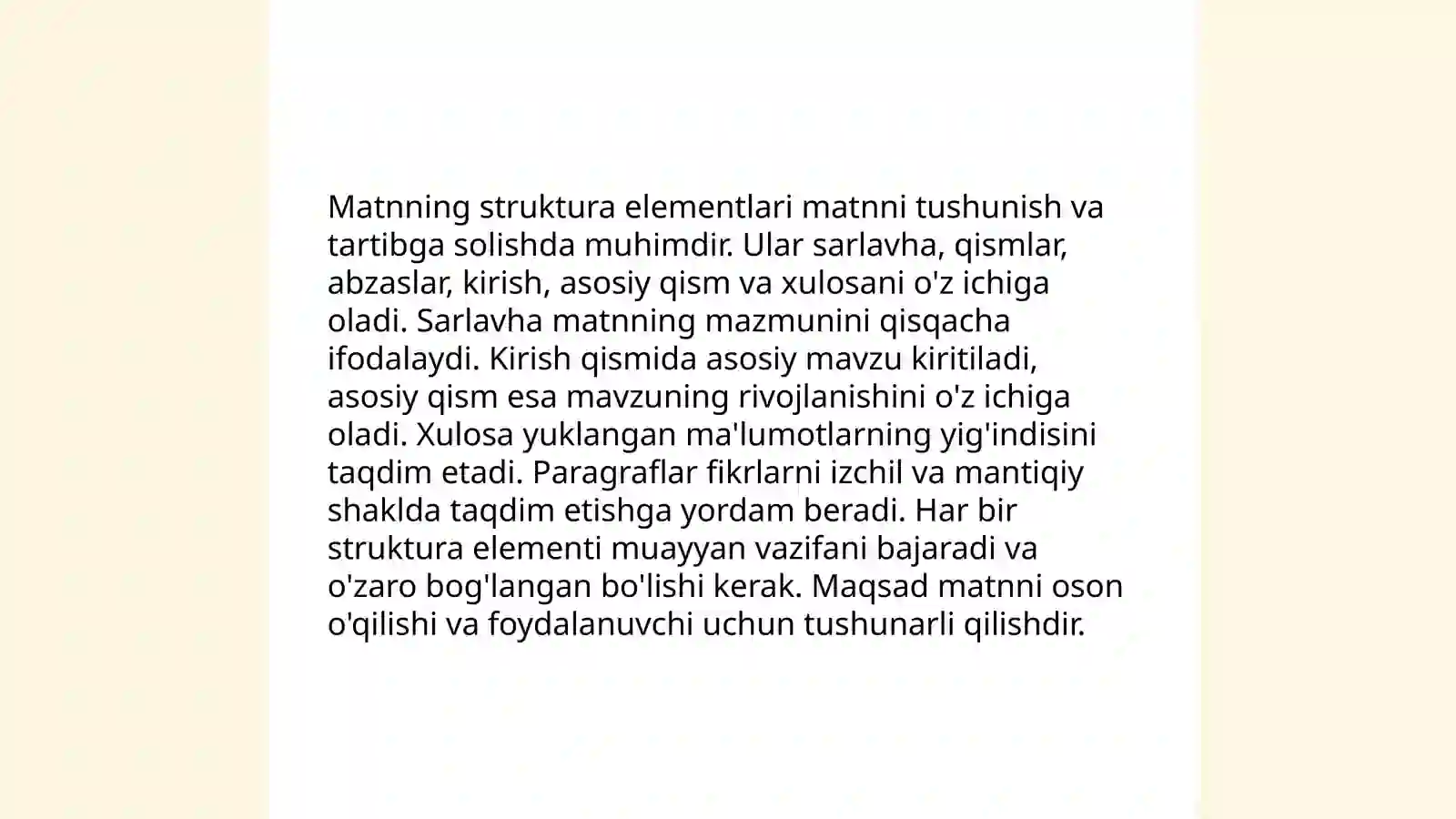 Matn va uning turlari 4