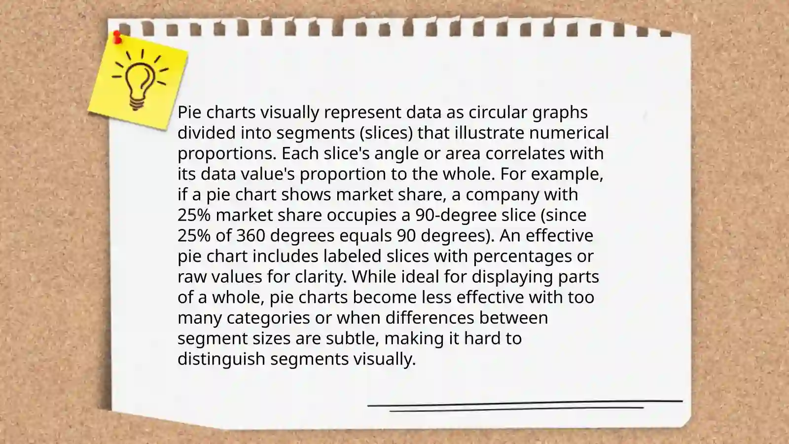 Describing pie charts 4