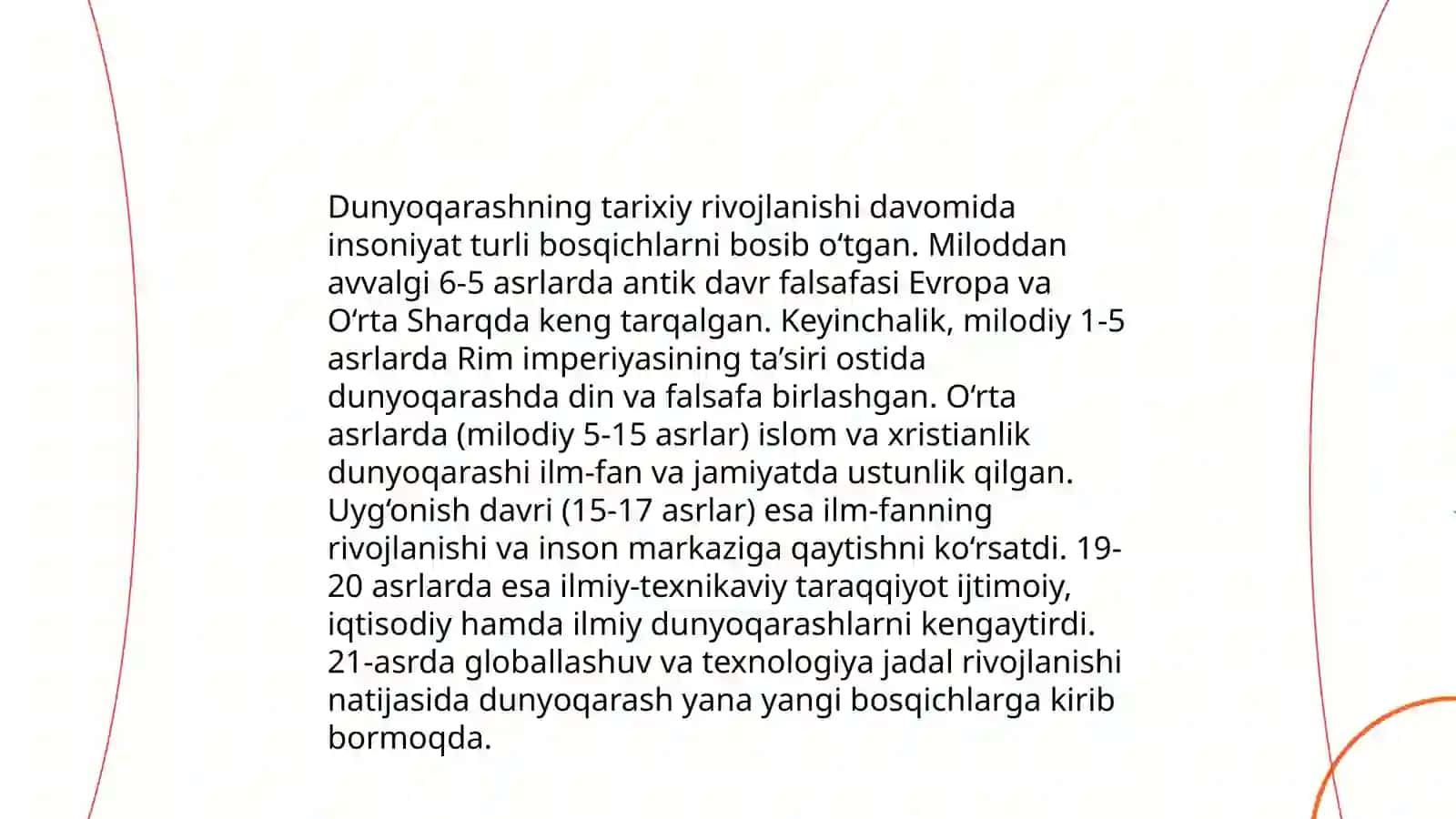 Dunyoqarashning mohiyati, tuzilishi va asosiy funksiyalari 4