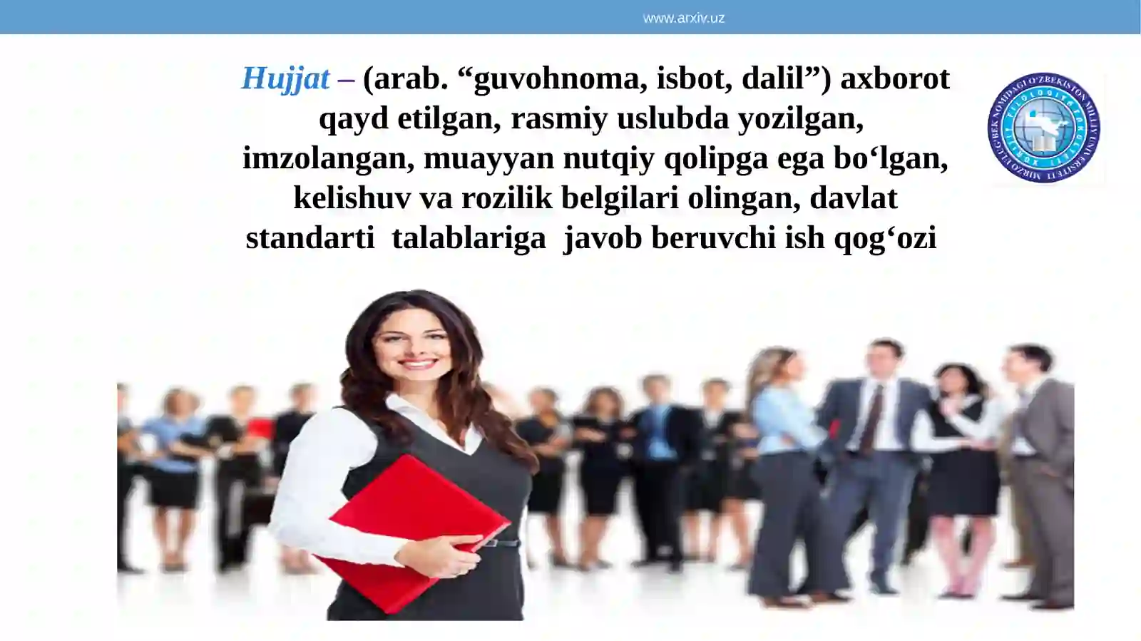 ISH YURITISH TILI VA USLUBI 4