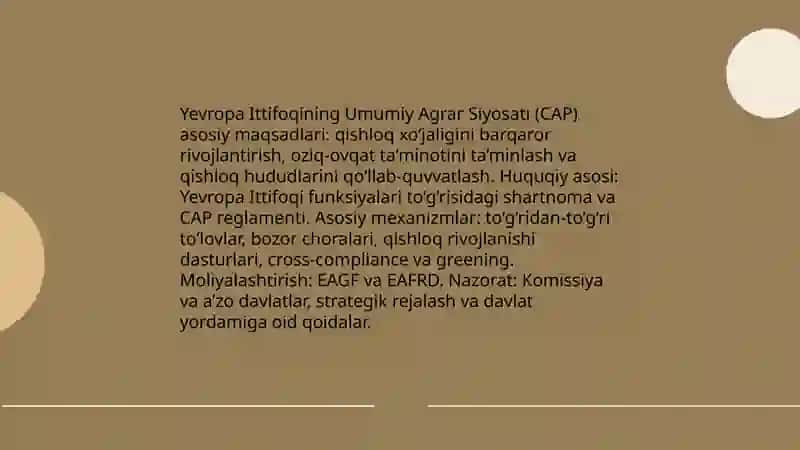 Xorijiy mamlakatlarda agrar huquqining o'ziga xos jihatlari 4