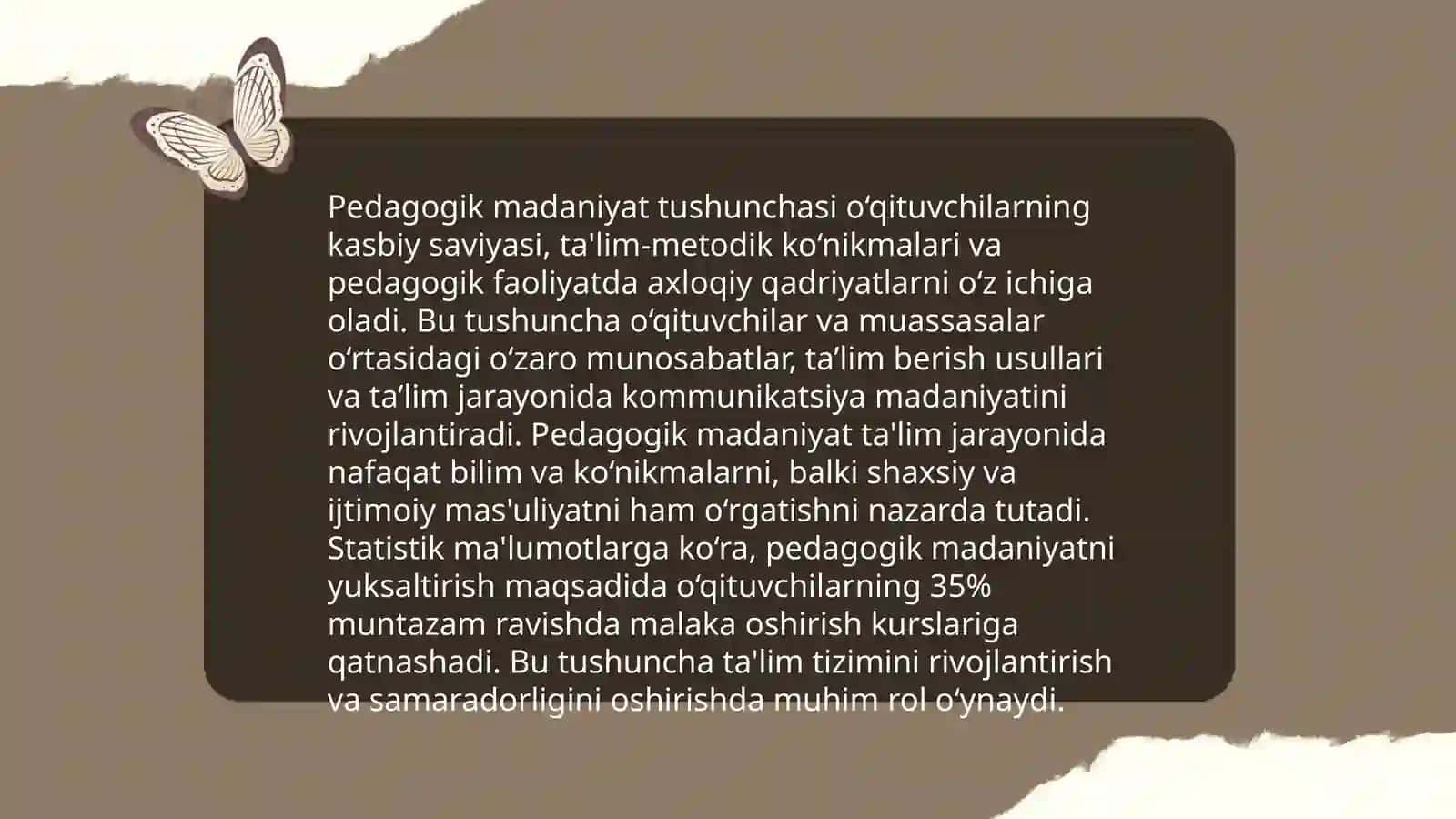 Kasbiy pedagogik madaniyat 4