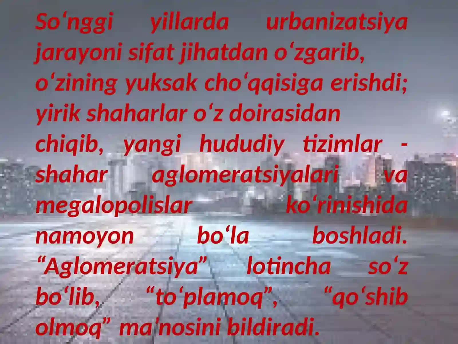 Jahonningyirikshaharaglomeratsiyalari 4