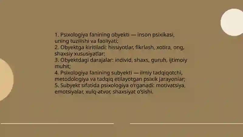 Psixologiya fani predmeti va vazifalari 4