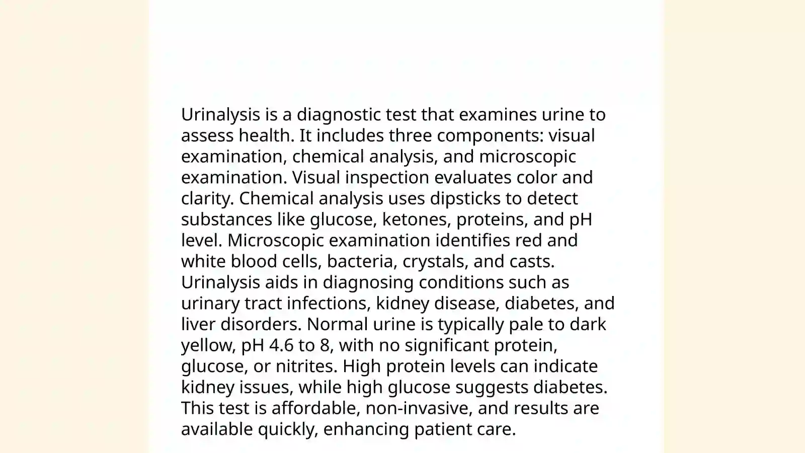 Diagnostic tests 4