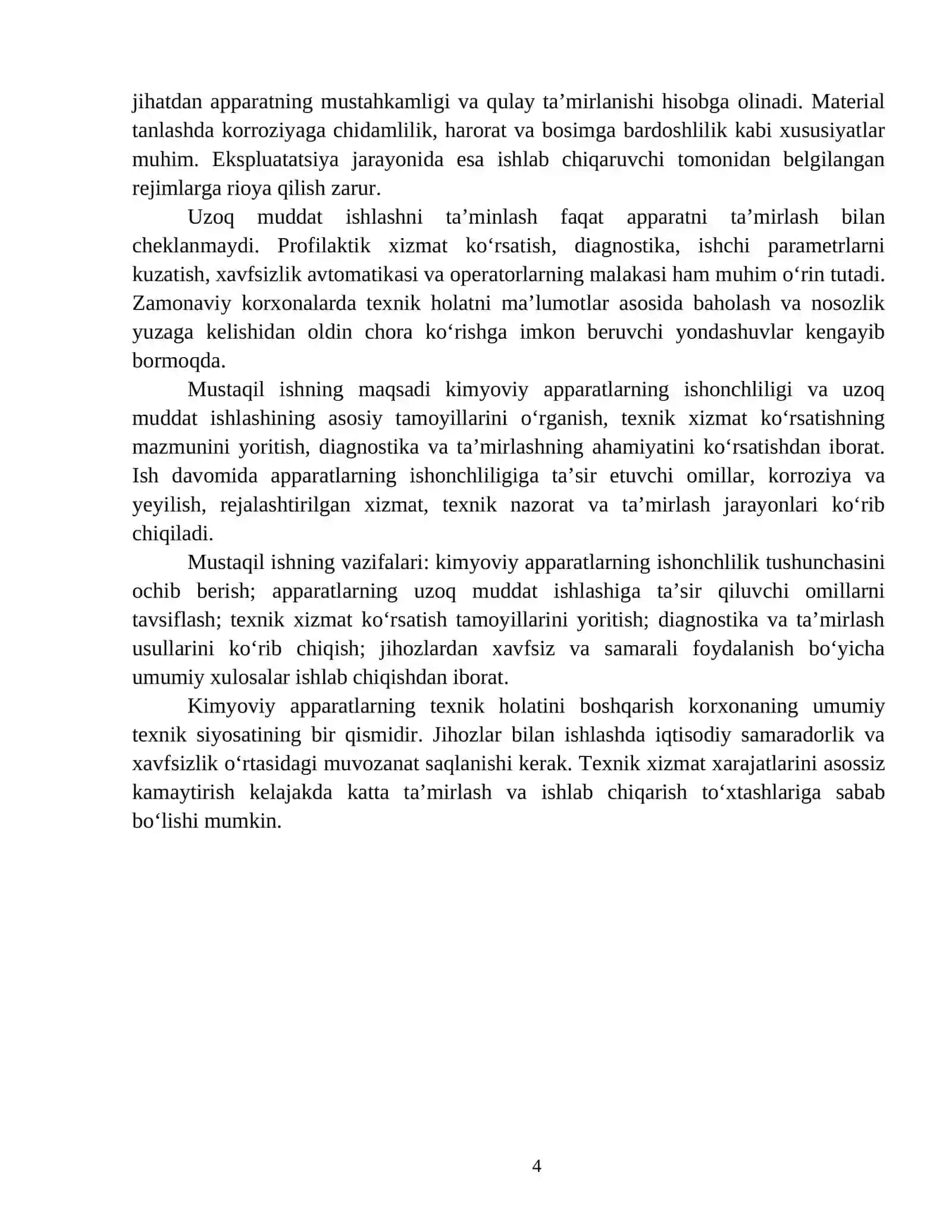 Korxona_jihozlari_Kimyoviy_apparatlarning_ishonchliligi 4