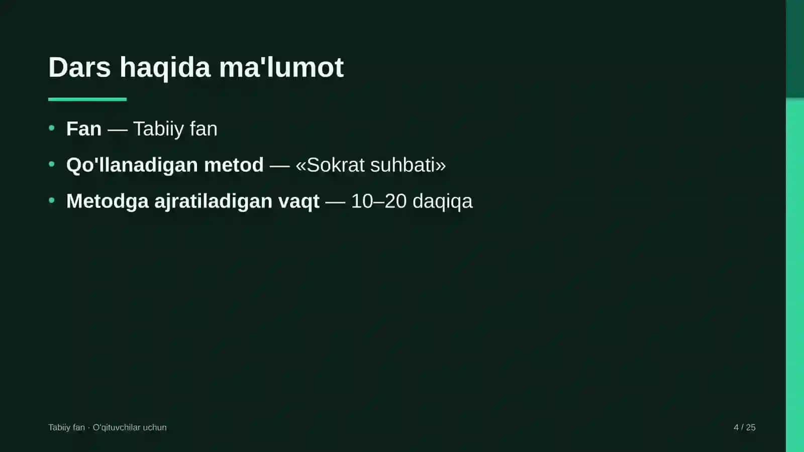 tabiiy fan darslarida sokrat suhbati metodidan foydalanish 5161 4