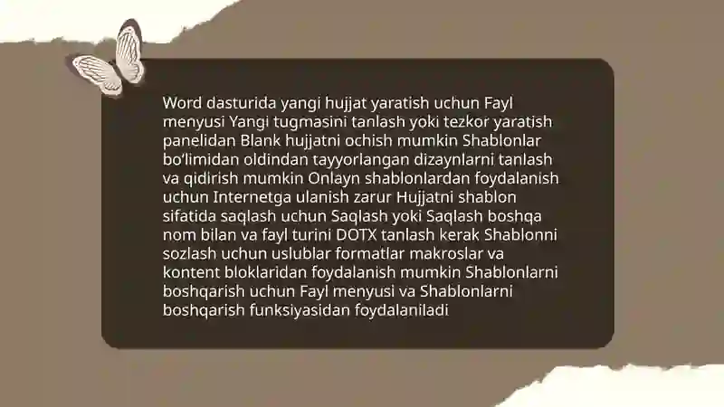 Word dasturi 4