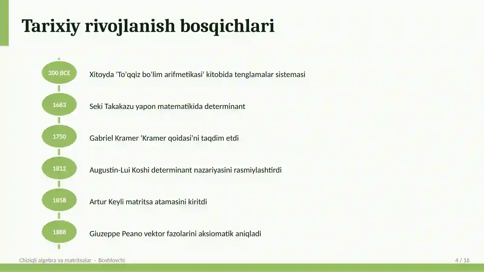 Chiziqli algebra va matritsalar 4