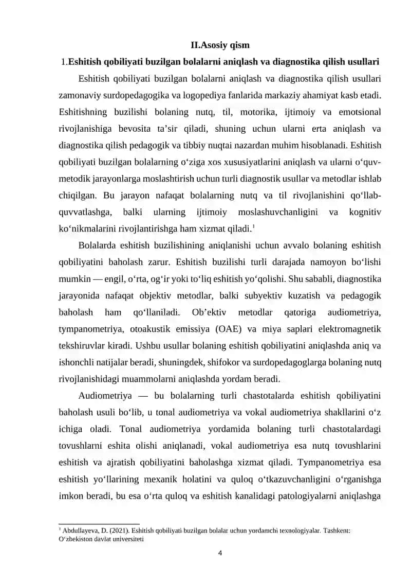 Eshitish qobiliyati buzilgan bolalar uchun yordamchi texnologiyalar 4