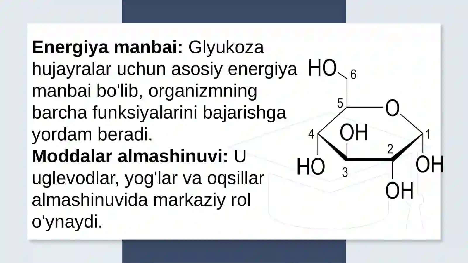 Glyukozaning qondan hujayraga tashilishi 4