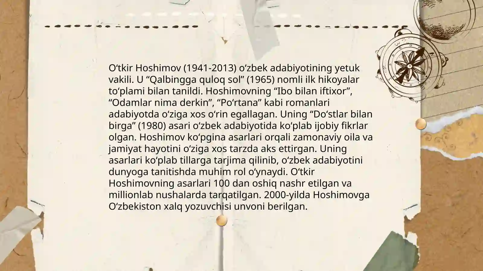 Oʻtkir Hoshimov 4