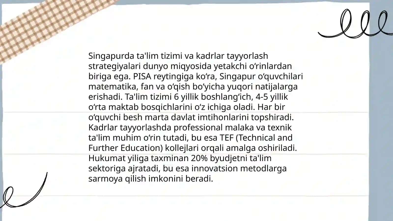 Singapurda inson resurslarini boshqarishning umumiy modeli 4