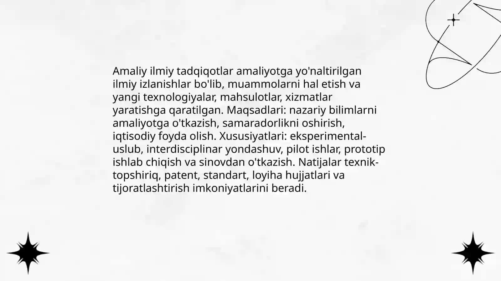 Ilmiy tadqiqot faoliyatining asosiy shakllari 4