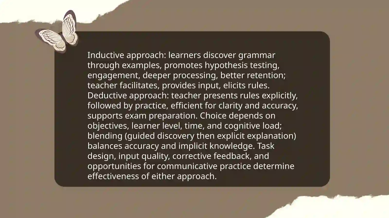 Teaching grammar 4