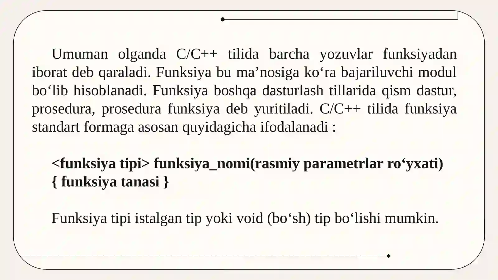 Funksiyalar 4