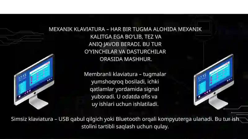 KLAVIATURA VA SICHQONCHA 4
