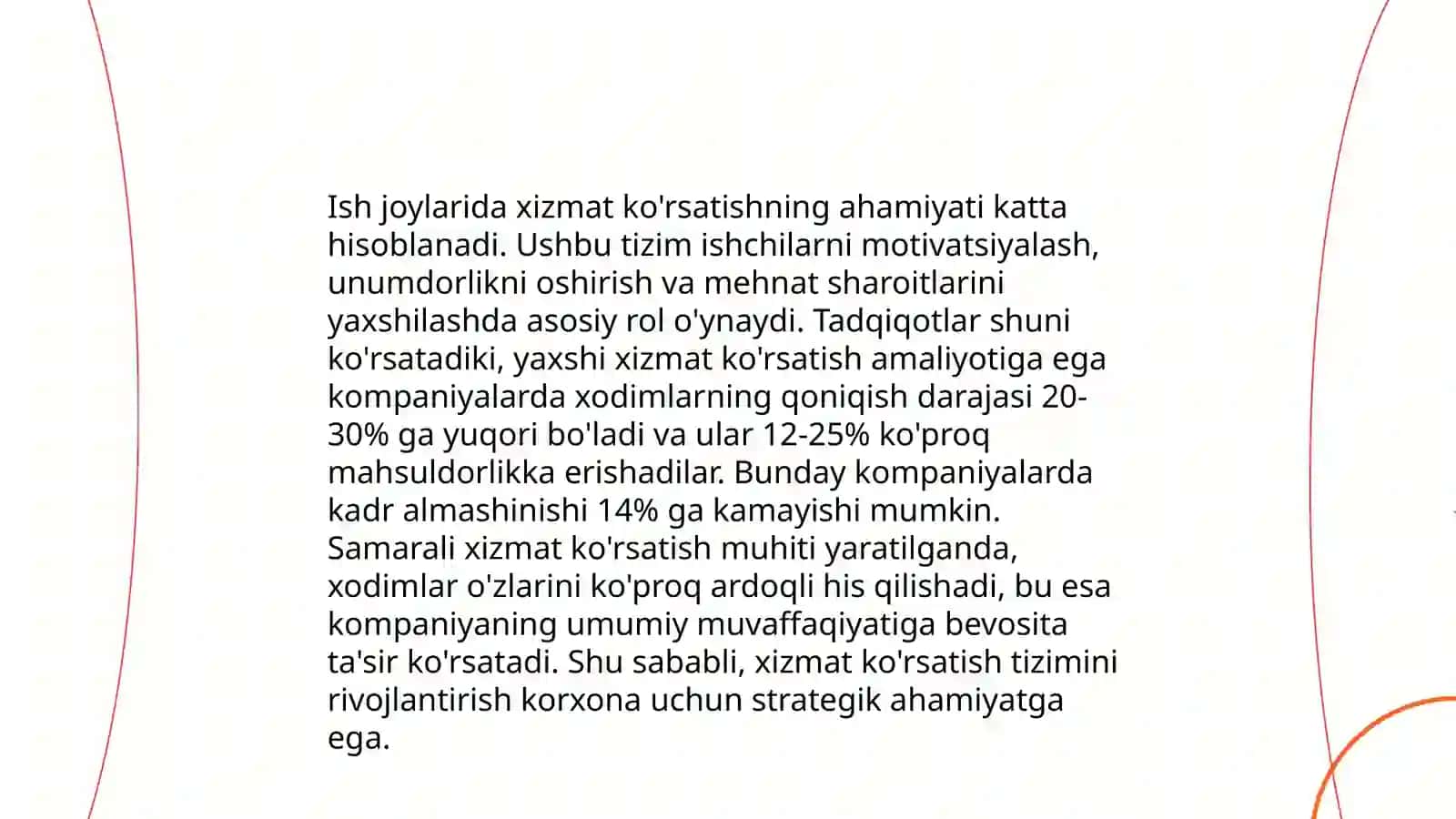 Xizmat turlari van ish joylari mehnatning taqsimlanishi ilmiy isbotlangan muammo sifatida 4