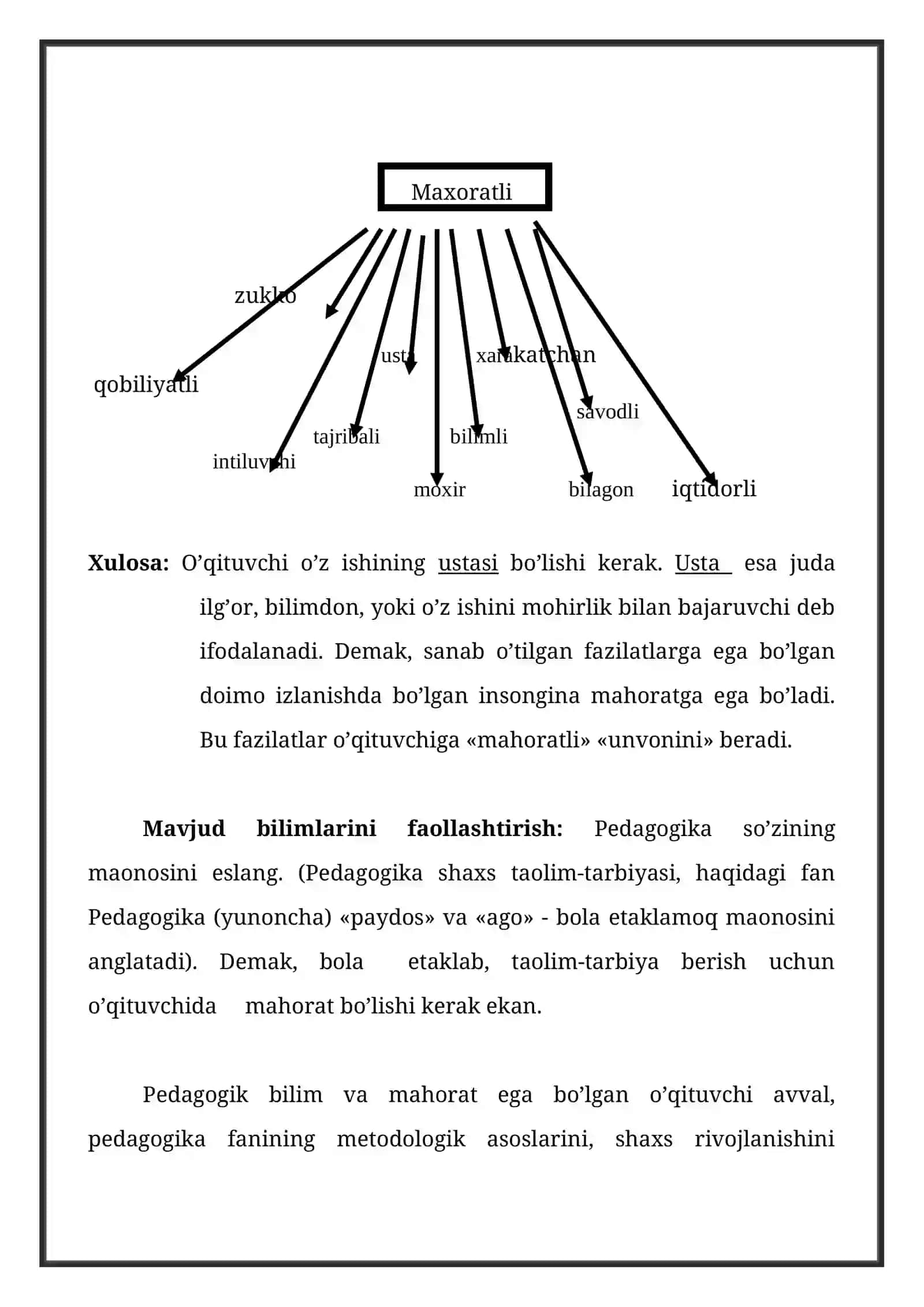 PEDAGOGIK MAHORATNING TARKIBIY QISMLARI 4